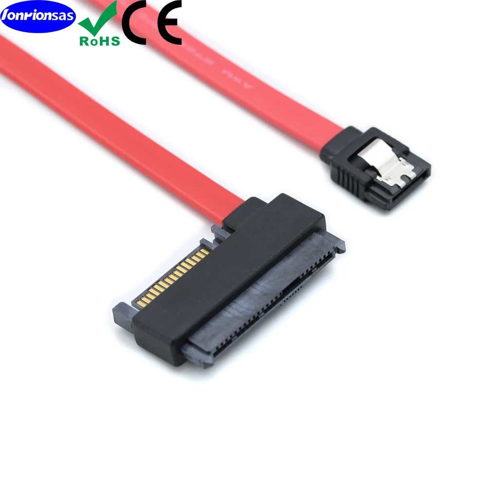 SFF-8482 29Pin ke SATA 7Pin female dengan kabel kait SAS Hard Disk terhubung ke Motherboard SATA Port adaptor Wire15PIN Power Por