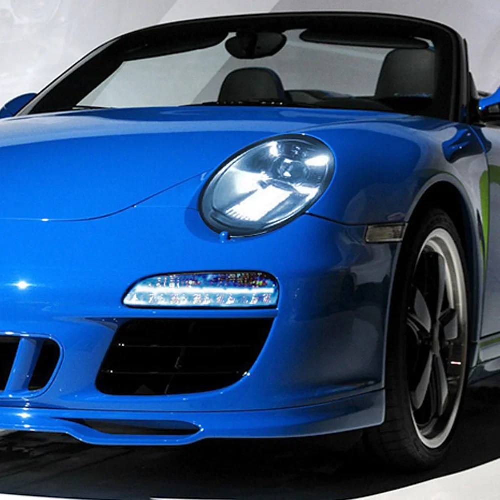 

Для Porsche 911-997 2005-2012 Авто передние фонари в сборе, обновленная линза автомобильного светодиодного проектора, модели Plug and Play, модифицированный стиль