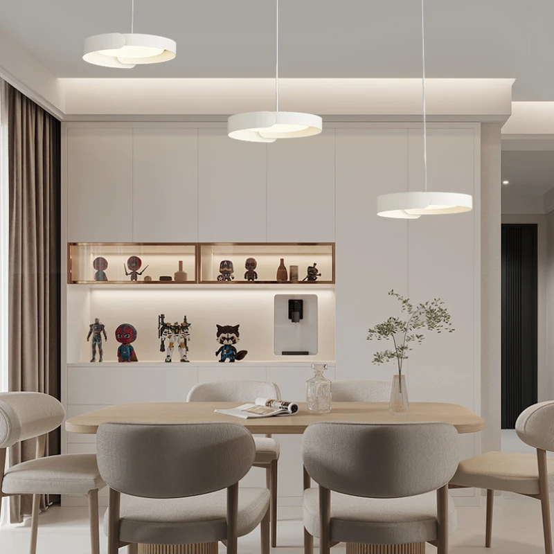 Modern Simplicity Atmosphere Restaurant Store Pendant Lamp Nordic Home Decor Board Kitchen Bedroom Chandeliers 3 Heads LED Light