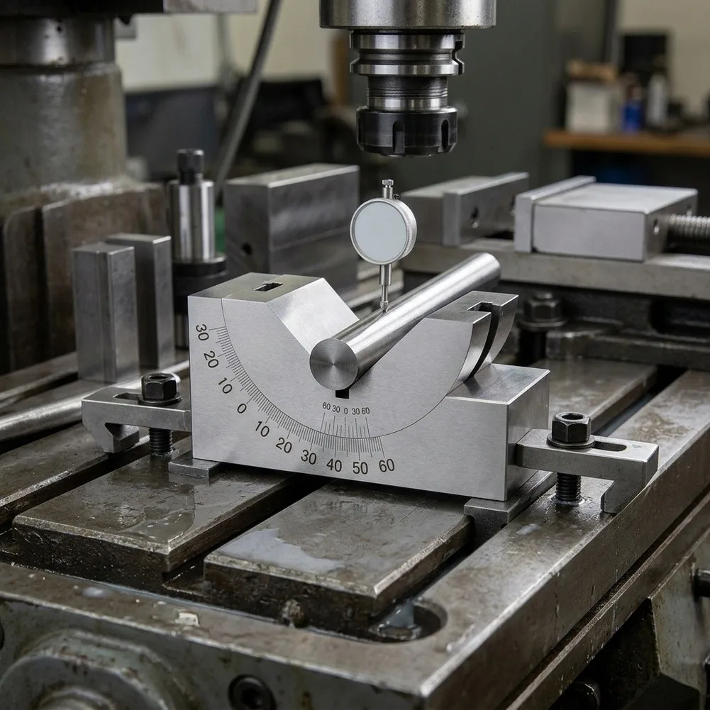 Adjustable V Block Angle Gauge AP30 0/30/60 Degree for Tool Setting For Measuring Workpieces on Grinding Machines