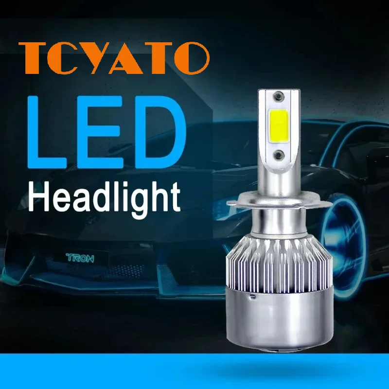 �y�Z�[�����zTCYATO 2x C6 LED�ԗp�w�b�h���C�g H7 LED H4 �o���u H8 H1 H3 H11 9005 9006 9007 881 880 H13 9012 �t�H�O�����v 3000K 6000K 8000K