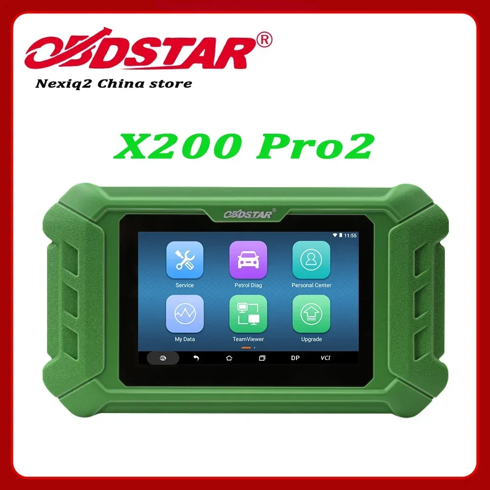 OBDSTAR X200 Pro2 Oil Reset Tool Support Car Maintenance to Year 2021 TPS/ABS/EPB bleed/Battery match/ Steering Angle reset A+