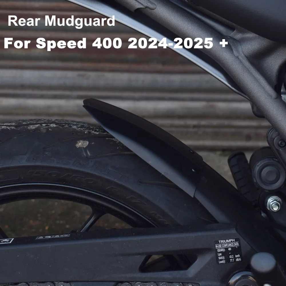 

For Triumph Speed 400 Speed400 2024 2025 2026 Motorcycle Rear Mudguard Extension Piece Rear Mudguard