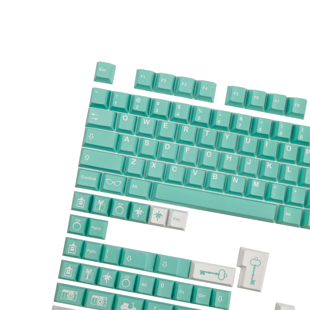 Imagem -06 - Gmk Keycap Clone Montanhismo Pbt Keycap Cereja Perfil Tintura Subbed para Gh60 61 64 68 75 84 96 104 108 Teclado Mecânico