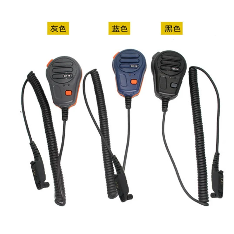 

Ручной микрофон PTT с динамиком для Motorola GP328PLUS GP338plus PTX760Plus, радио UV98PLUS UV99 inrico T310, рация