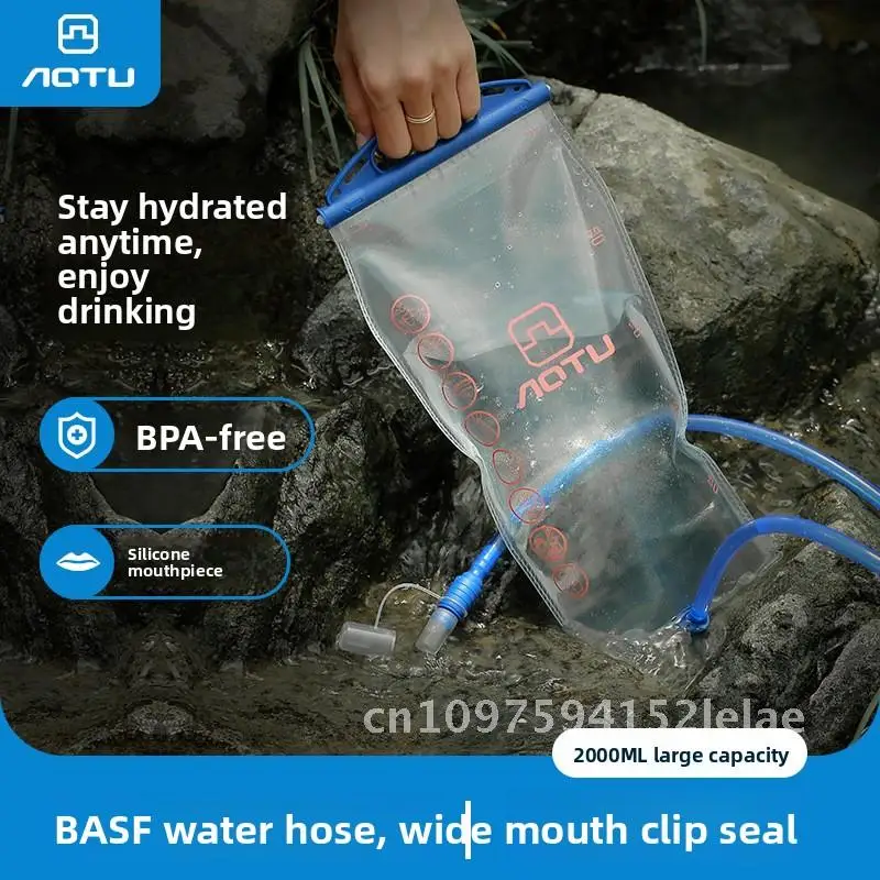 

Сумка для питья на открытом воздухе объемом 2 л, портативная для езды по бездорожью, бутылка для воды для бега, спортивная сумка для хранения воды