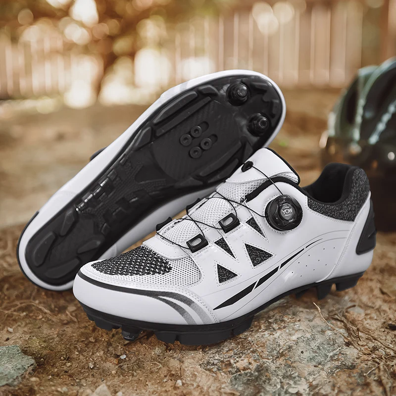 أحذية ركوب الدراجات للحماية من الدراجات في الفصول الأربعة، أحذية ركوب الجبال الخارجية قابلة للتنفس للرجال ومضادة للانزلاق وقابلة للتنفس #2