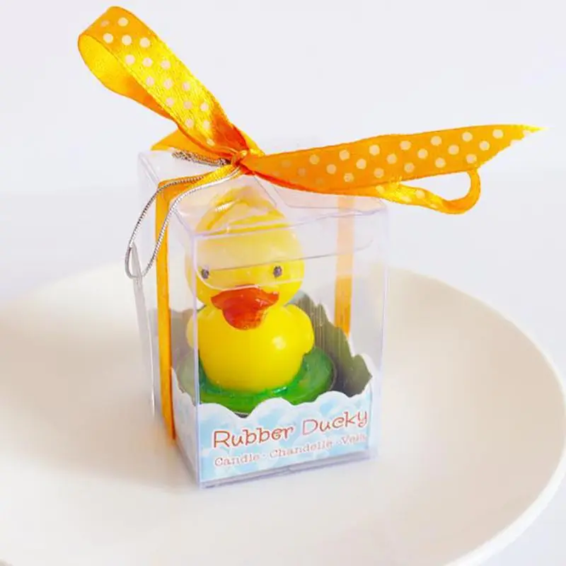 1PC Cute Creative Duck Shape Candles, Kid Birthday Cake Candles, Female Wedding Presenting Gifts, For Pparty Decorations Supply