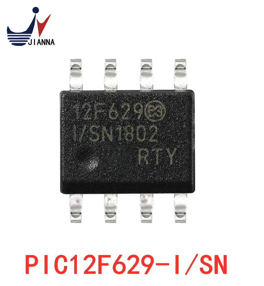 

Patch PIC12F629-I/SN SOIC-8 8-bit flash microcontroller Flash integrated IC