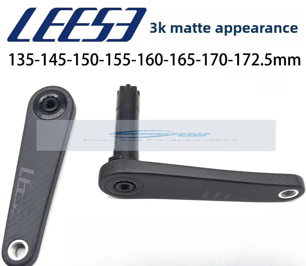 

LEESE 3K Внешний шоссейный велосипед, полностью шатуны из углеродного волокна, вал 29 мм, сверхлегкий шатун XXE