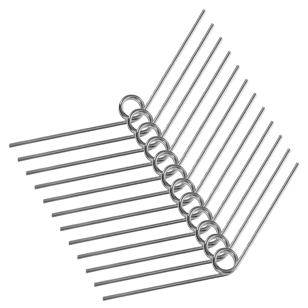 

12pcs Pruning Shear Springs Stainless Steel Replacement Parts for Garden Tools Trimming Accessories Branch Cutters