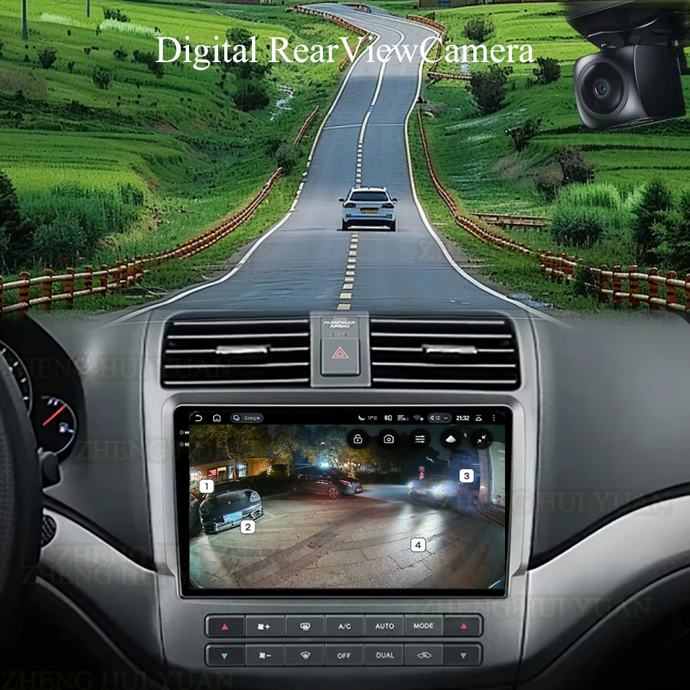 For Acura TSX 2003 - 2008 For Honda Inspire 4 2003 - 2007 Android 16 Car Radio Player Android Auto 4G Wifi BT DSP Carplay DVD