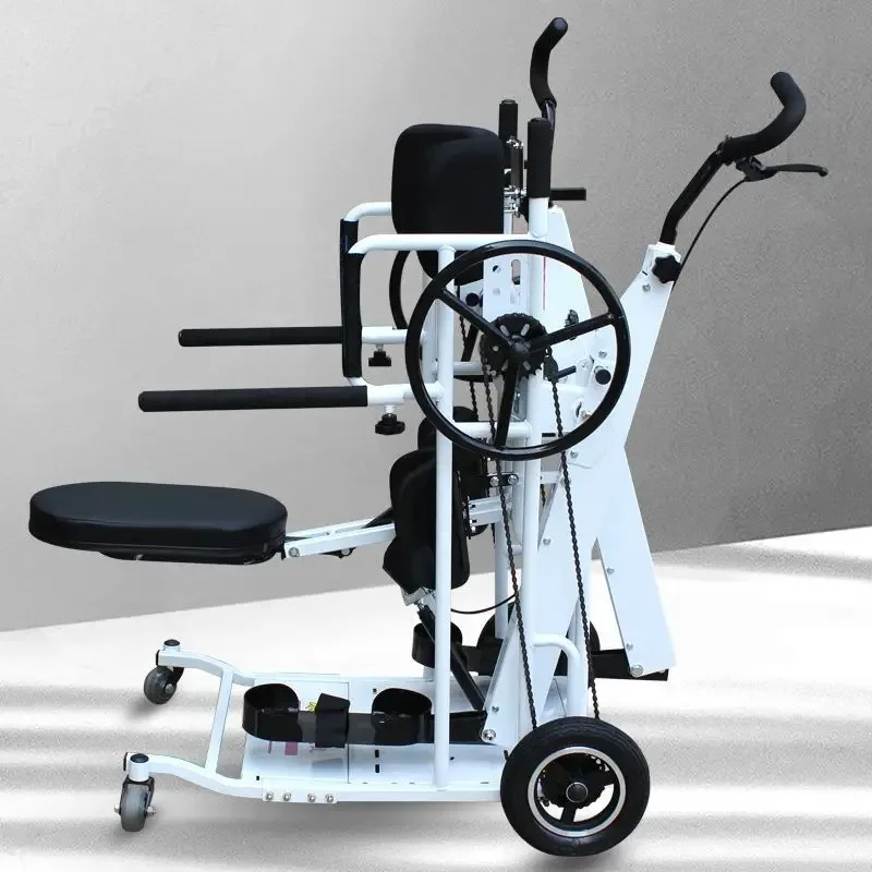 Standing up Exercise Manual Drive Walking Walker Aid for Paralysis Equipment Stand up Supportive Device