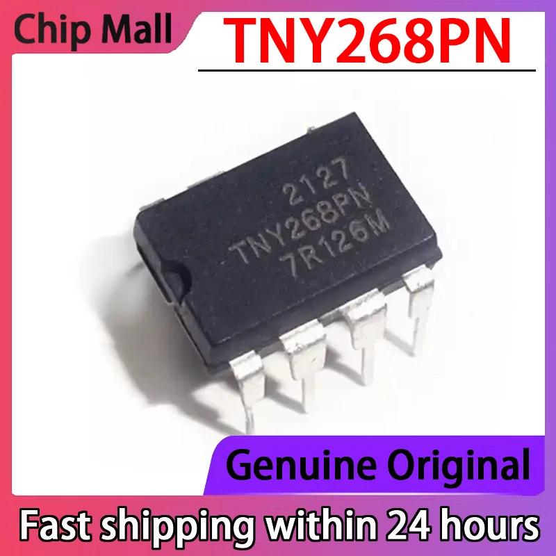 5PCS TNY268PN TNY268P DIP-7 Power Management Chip Brand New in Stock