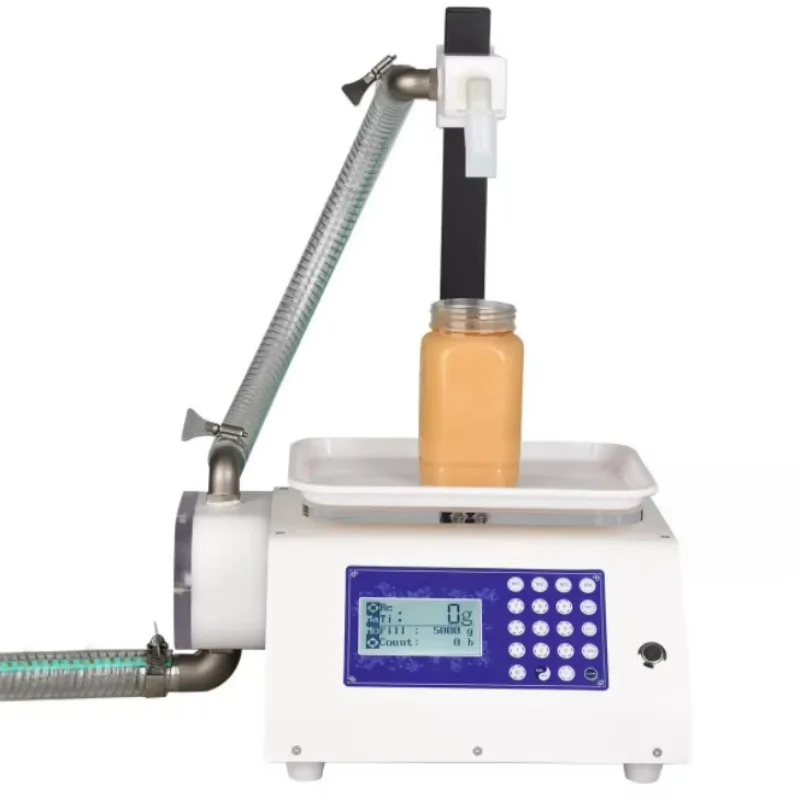 Новое состояние, настольная электрическая машина для розлива банок с медом, жидкое оборудование для розлива меда Doypack