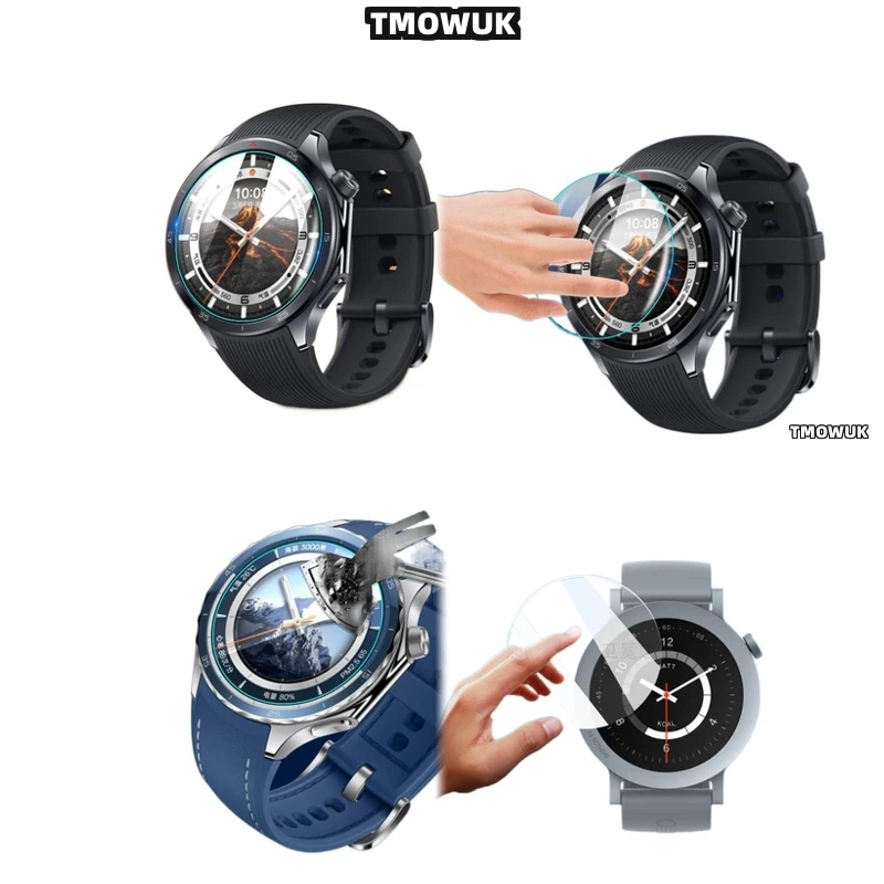 

For OPPO Watch X2 For CMF Watch Pro 2 Ultra - Thin HD Anti - Scratch Tempered Glass Screen Protector 9H Hardness