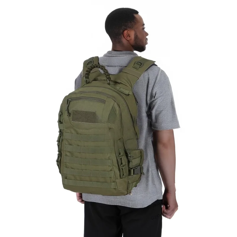 38L Tactical Backpack Style, Large Capacity Waterproof Outdoor Rucksack with System, Hiking Camping Travel Bug Out Bag