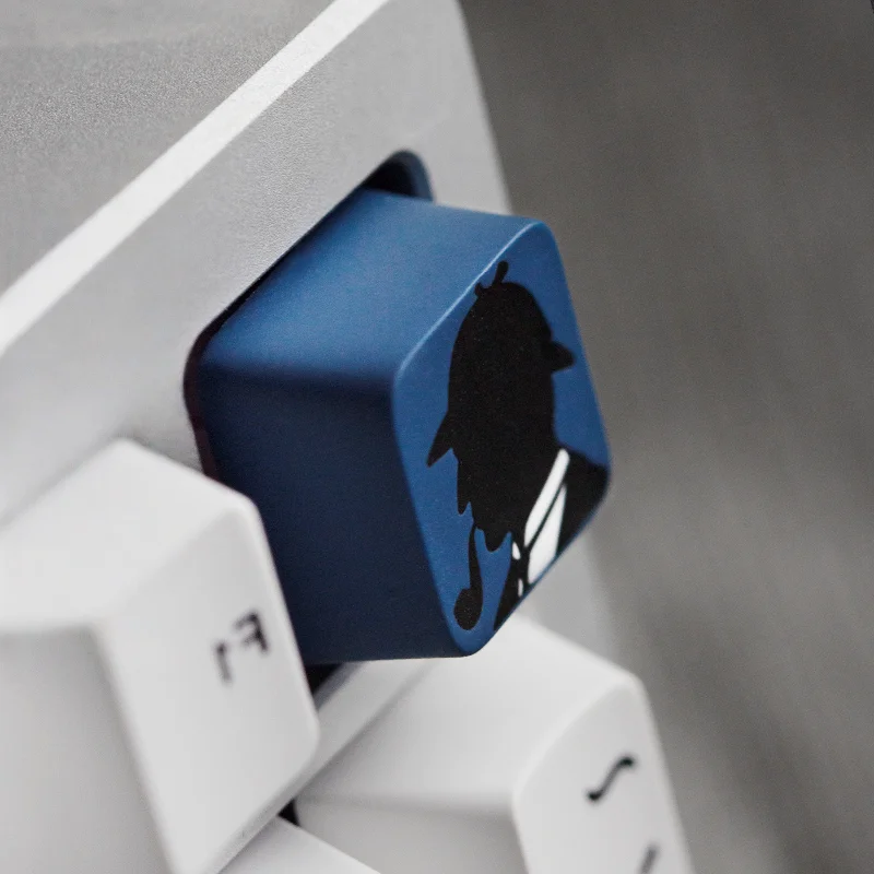 Sherlock Holmes theme keycap resin Cherry profile keycap anime cartoon gift collectibles mechanical keyboard PC game accessories - Image 6