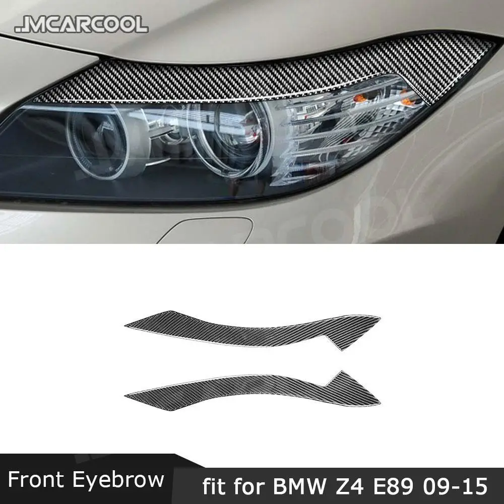 

JMCARCOOL Carbon Fiber Material Front Bumper Lip Eyebrow Car Decoration For BMW Z4 E89 2009-2015