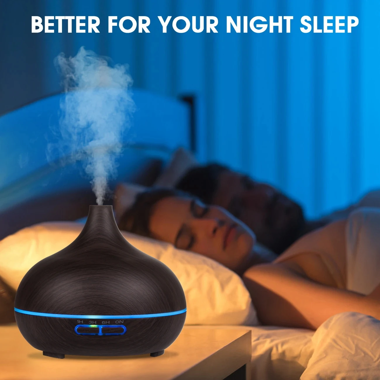 Diffuser for , 550ML Large Capacity Diffuser, Essential Oil Diffuser with 6 Bottles of Essential Oils,  Diffuser with Remote Con