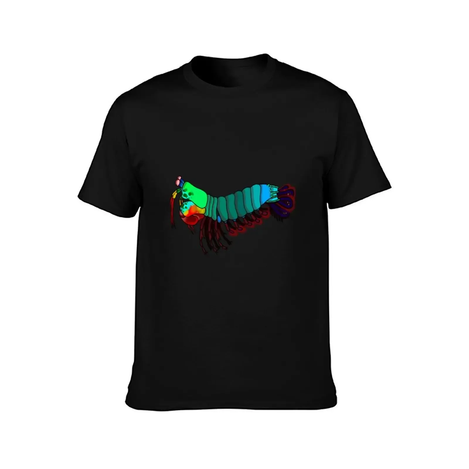 Peacock Mantis Shrimp \t \t T-Shirt summer 2025 tees men t shirt