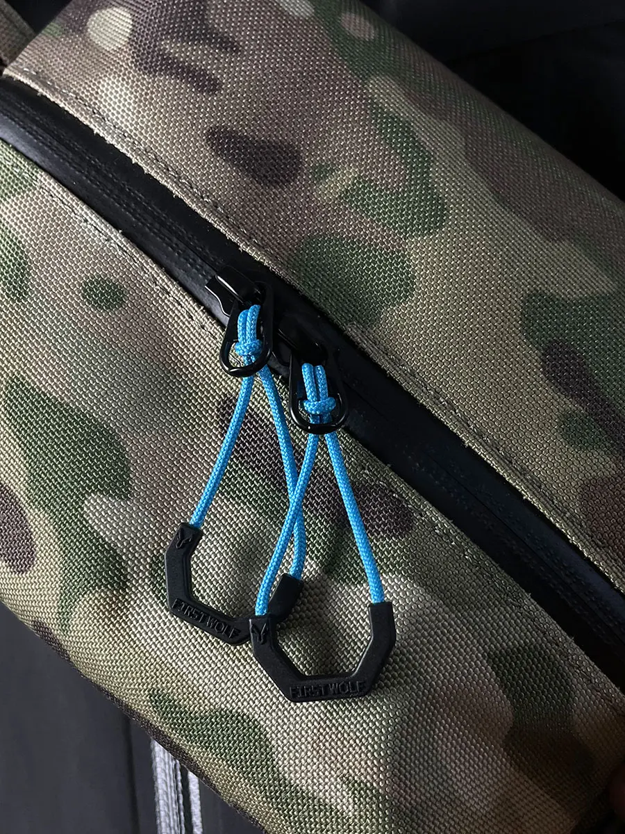 EDC Modified Tail Rope Luminous Zipper Head Zipper Rope Accessories DIY Modified Tactical Function Pull Head