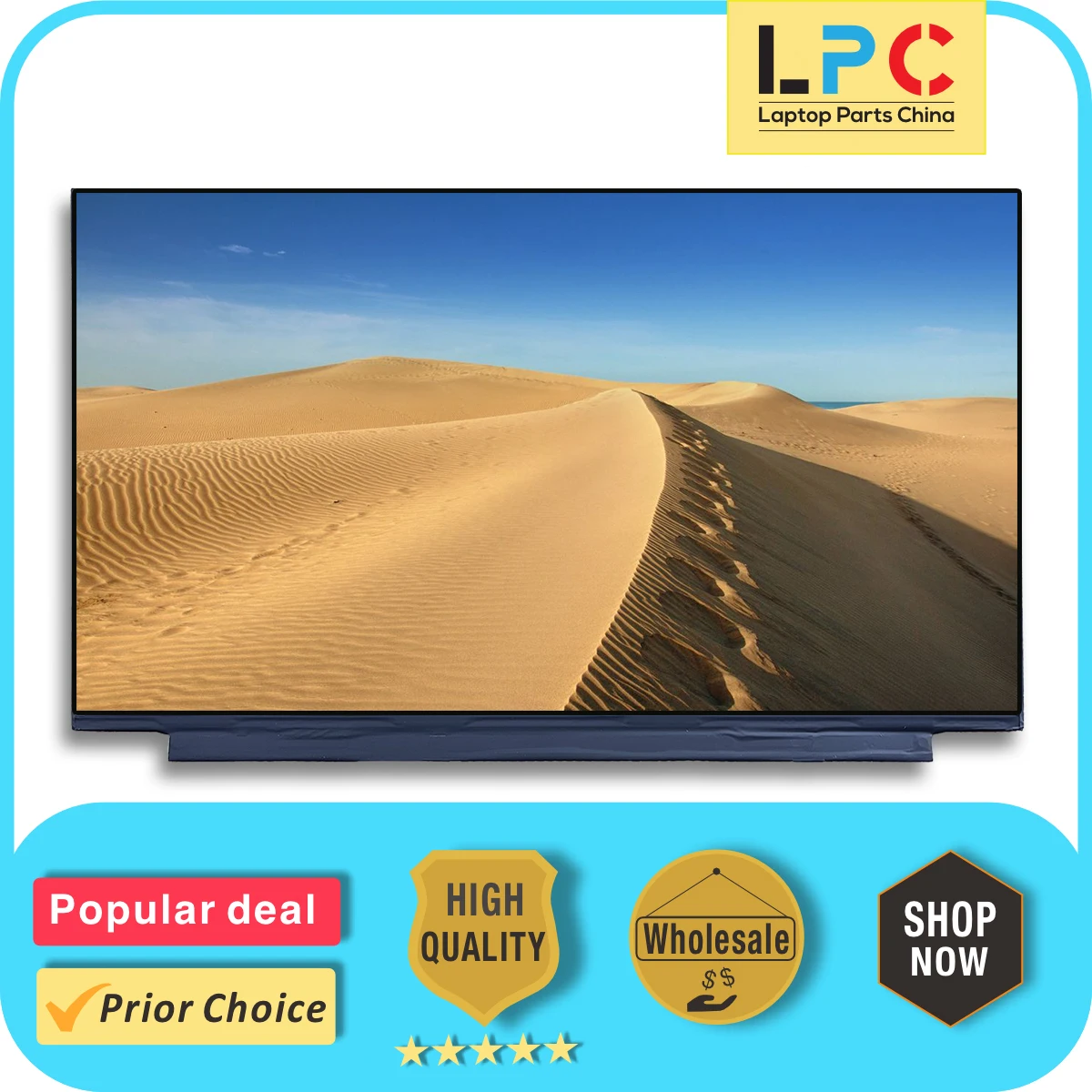 

NV156FHM-NY8 LCD Screen Display FHD 1920x1080 165Hz EDP 40 Pins 15.6 inch Non-Touch New Replacement Laptop LCD Display Panel