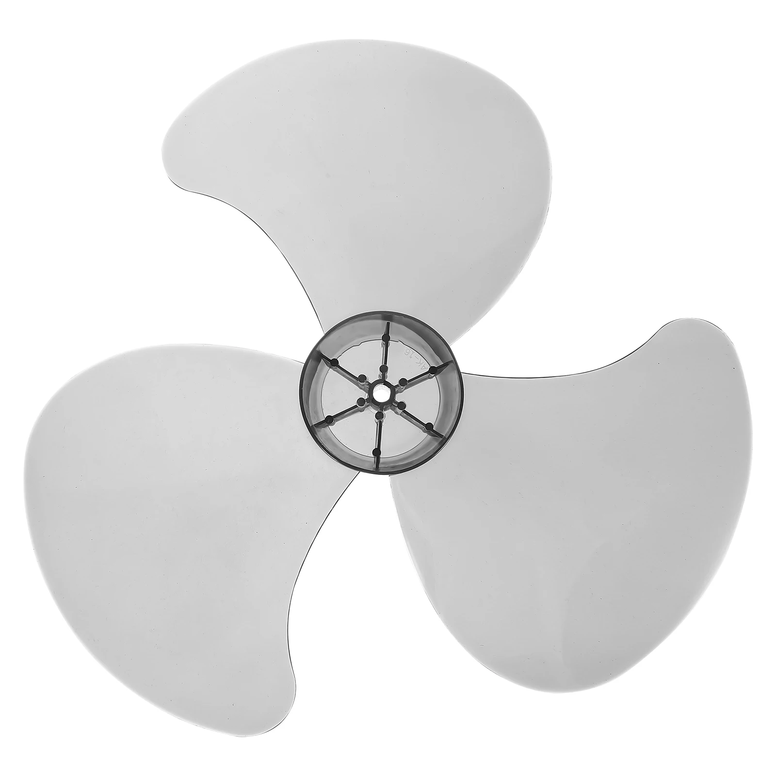 

Electric Fan Blade 16 Inch Triangular Transparent Black Plastic Replacement Part Floor Fan Accessory Easy Install Clean