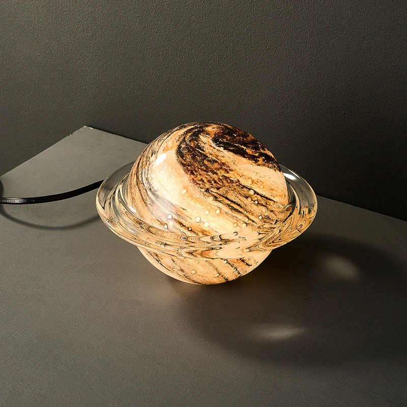 

Earth Table Lamp Star River Moon Light Bedroom Bedside Lamp Planet Halo Eye Protection Gift Night Light home accessories