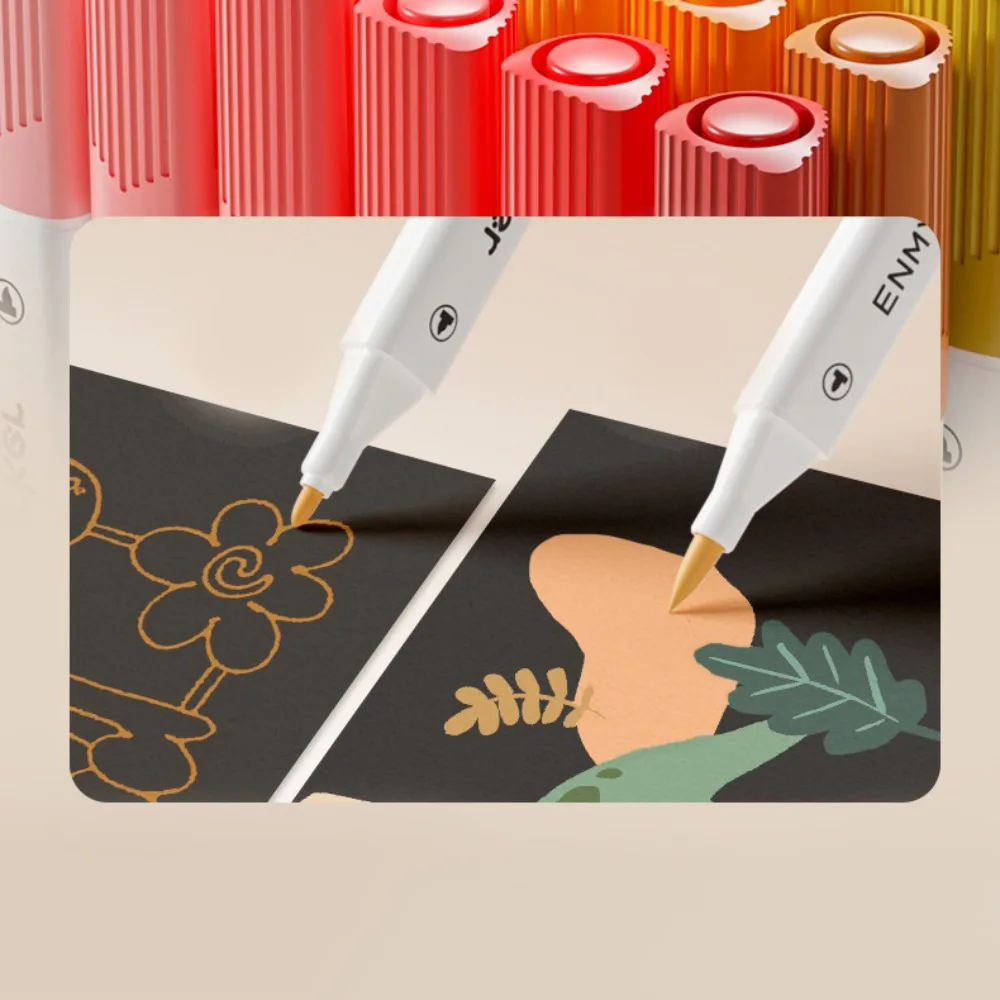 

Fineliner Drawing 24/36/48/60/80 Colors Art Marker Pens Hook Liner Archival Ink Dual Tip Brush Acrylic Paint Marker Gel Pen