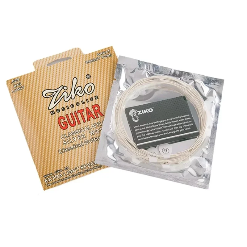 ZIKO DPA 028-043 Nylon Classical Guitar Strings Set Musical Instrument Accessories Parts for Acoustic Folk Guitar 