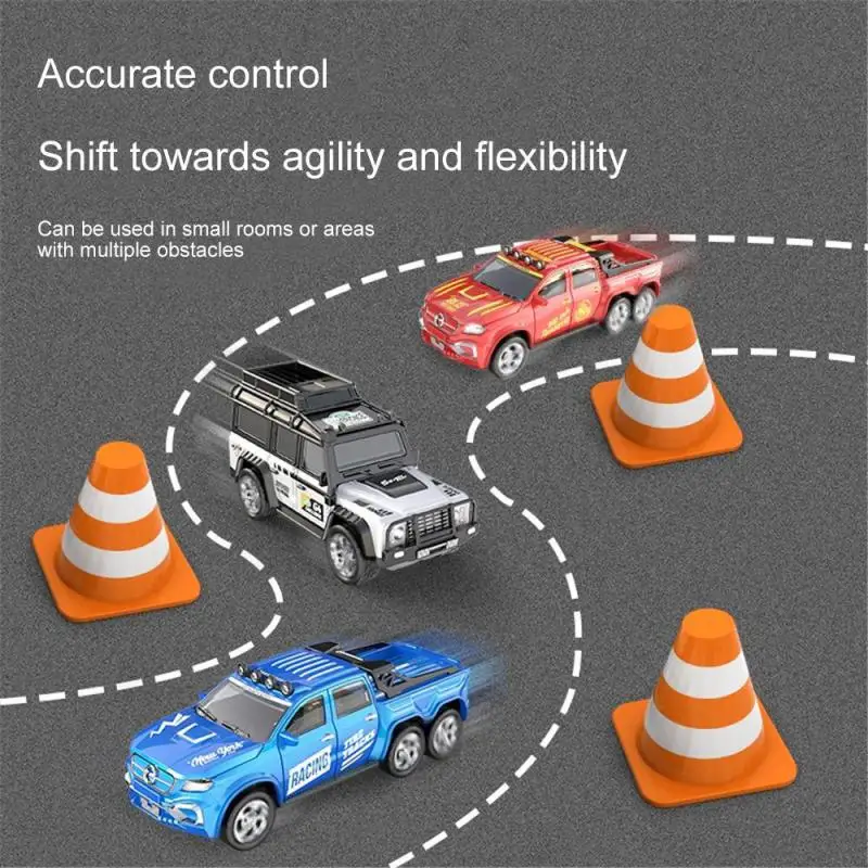 Yeni RC Araba MINI Alaşım 1/64 Uzaktan Kumanda Araba Taşımaya Uygun 60 Dakika Çalışma Süresi çocuk Hediyeleri Elektronik Oyuncaklar