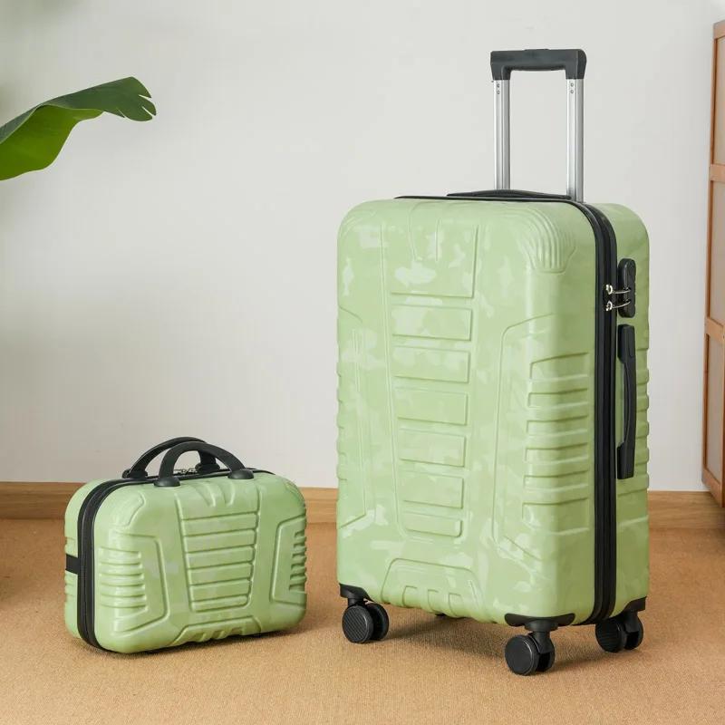 حقيبة مكياج ذات سعة كبيرة، حقيبة مكياج محمولة باليد، أساسيات السفر المدمجة، خفيفة الوزن ومريحة لحقائب السفر