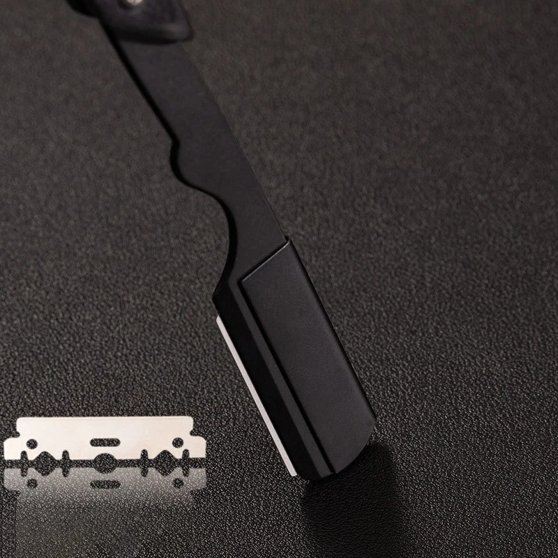 전문가용 면도날 면도기 이발사 면도기 눈썹 면도기 남성용 교체형 면도날 면도기 헤어 나이프 선물