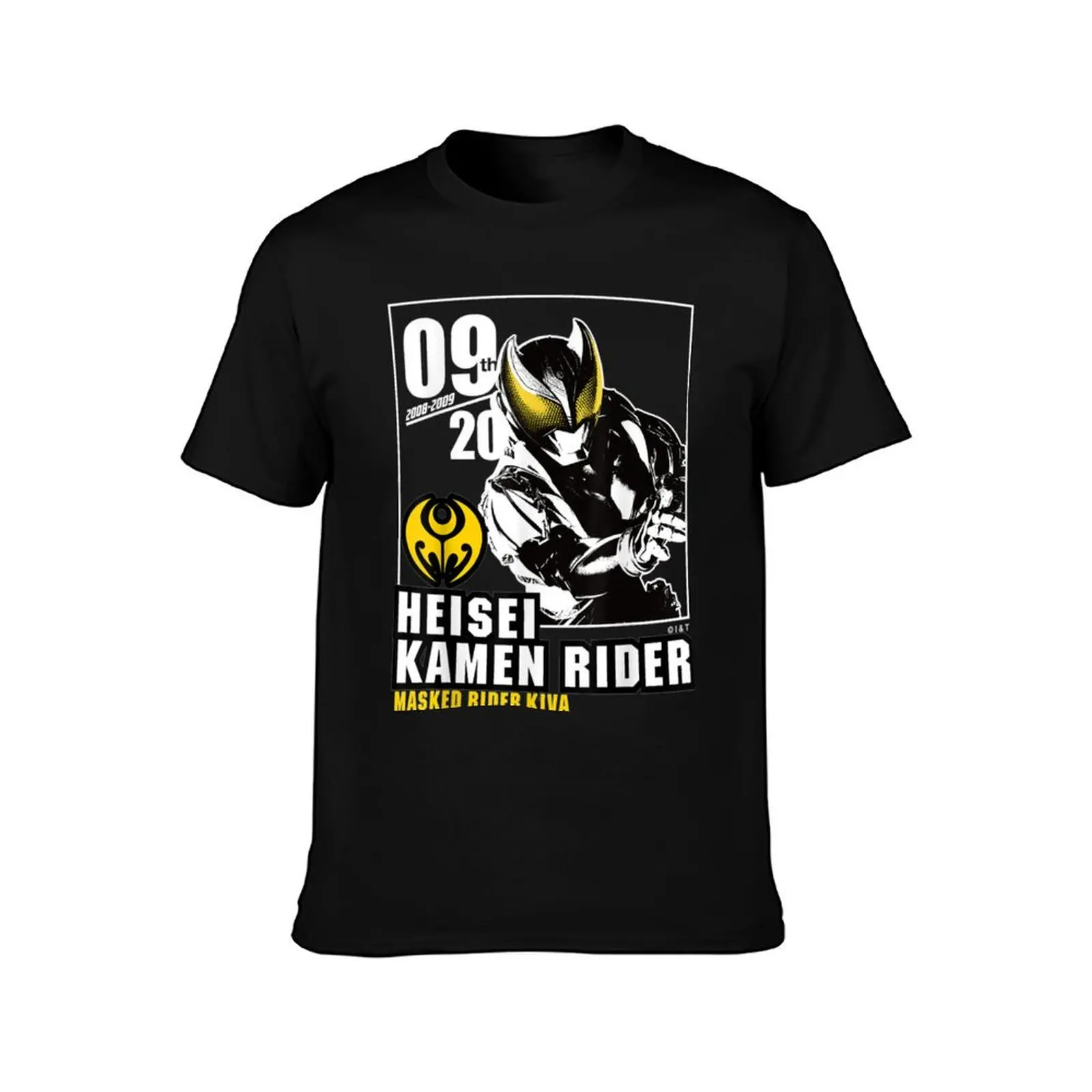 Kamen Rider Kiva Heisei Rider Anniversary T-Shirt blue archive Aesthetic clothing black t shirts for men