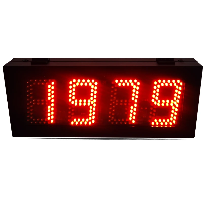 Producto estrella: Temporizador de cuenta regresiva digital LED rojo para exteriores Goakgaan de 5 pulgadas, resistente al agua, con brillo de 7000 cd, 2 años de garantía, DAP