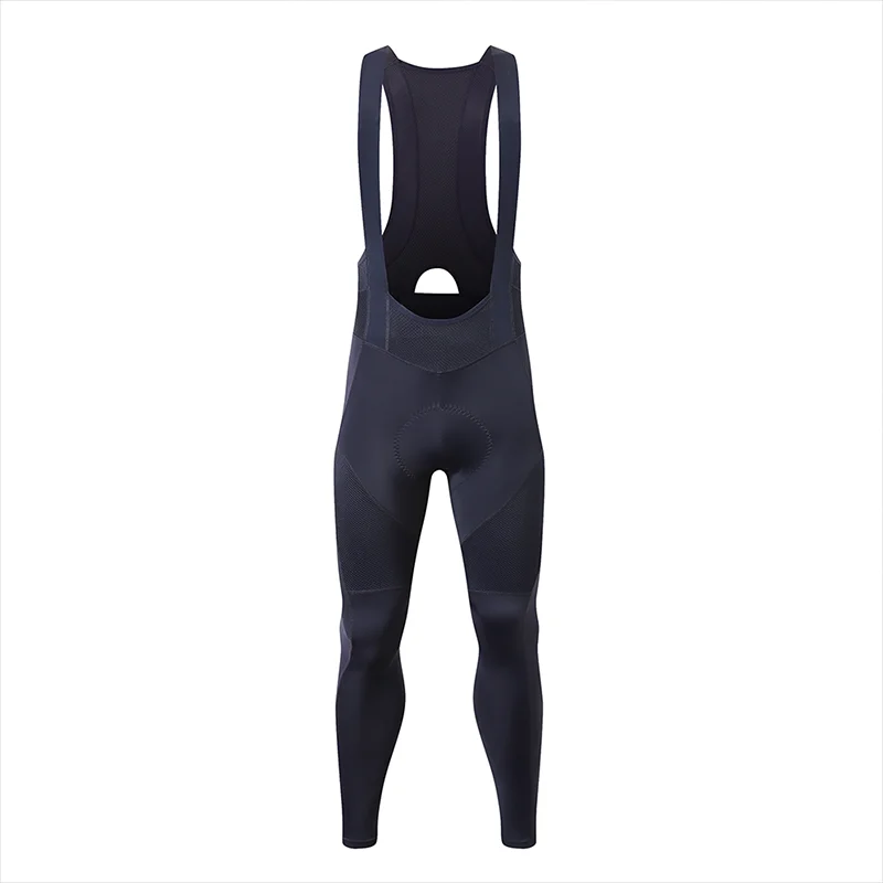 YKYWBIKE Herren Fahrradhosen mit Trägern Lang, 15~20℃, Langstreckenstrumpfhosen, MTB-Fahrradhosen, Profi-Team Rennhosen, 2 Tasch – Detail 20