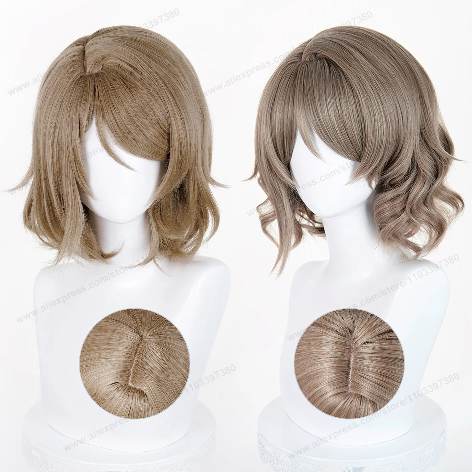 Aqours Watanabe You Cosplay Wig 38cm Short Women Hair Anime Cosplay Wig Halloween Heat Resistant Synthetic Wigs
