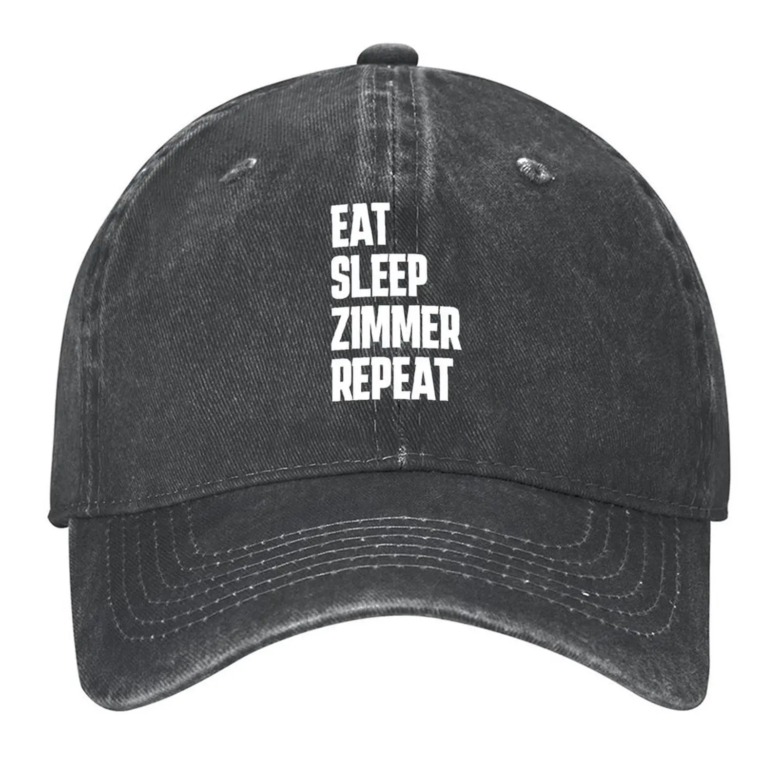 

Eat Sleep Zimmer Repeat Baseball Cap Dropshipping party Hat hats on offer Funny hats Women's Hats For The Sun Men's