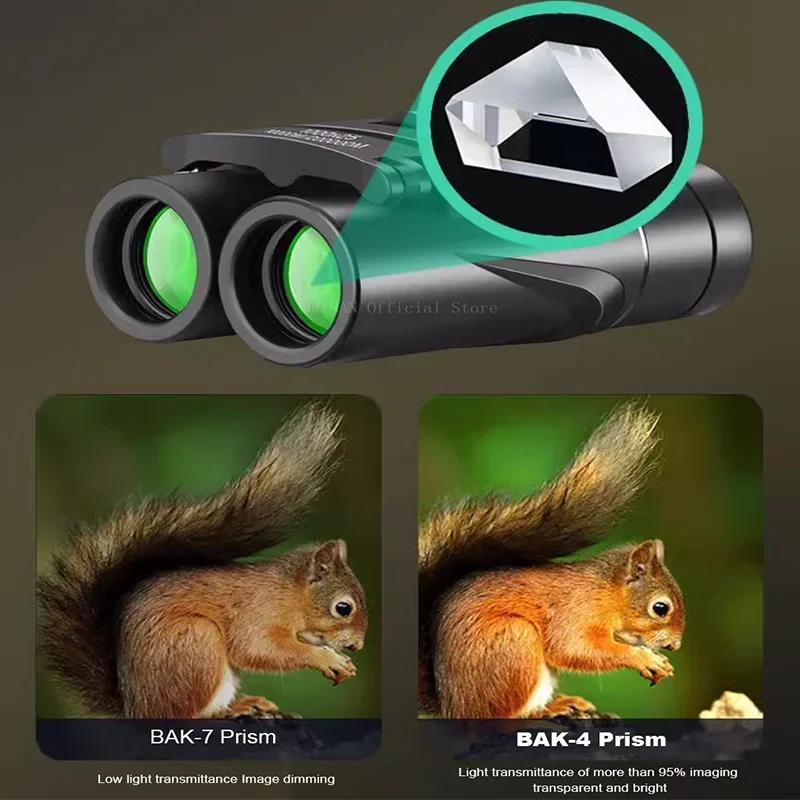 

1000X25 Professional Binoculars High Magnification Low Night Night Vision Mini Portable Telescope For Camping Outdoor