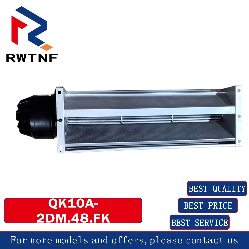 新品純正QK10A-2DM.48.FK Ziehl-abeggファン、産業用冷却クロスフローファン、100%オリジナル倉庫在庫