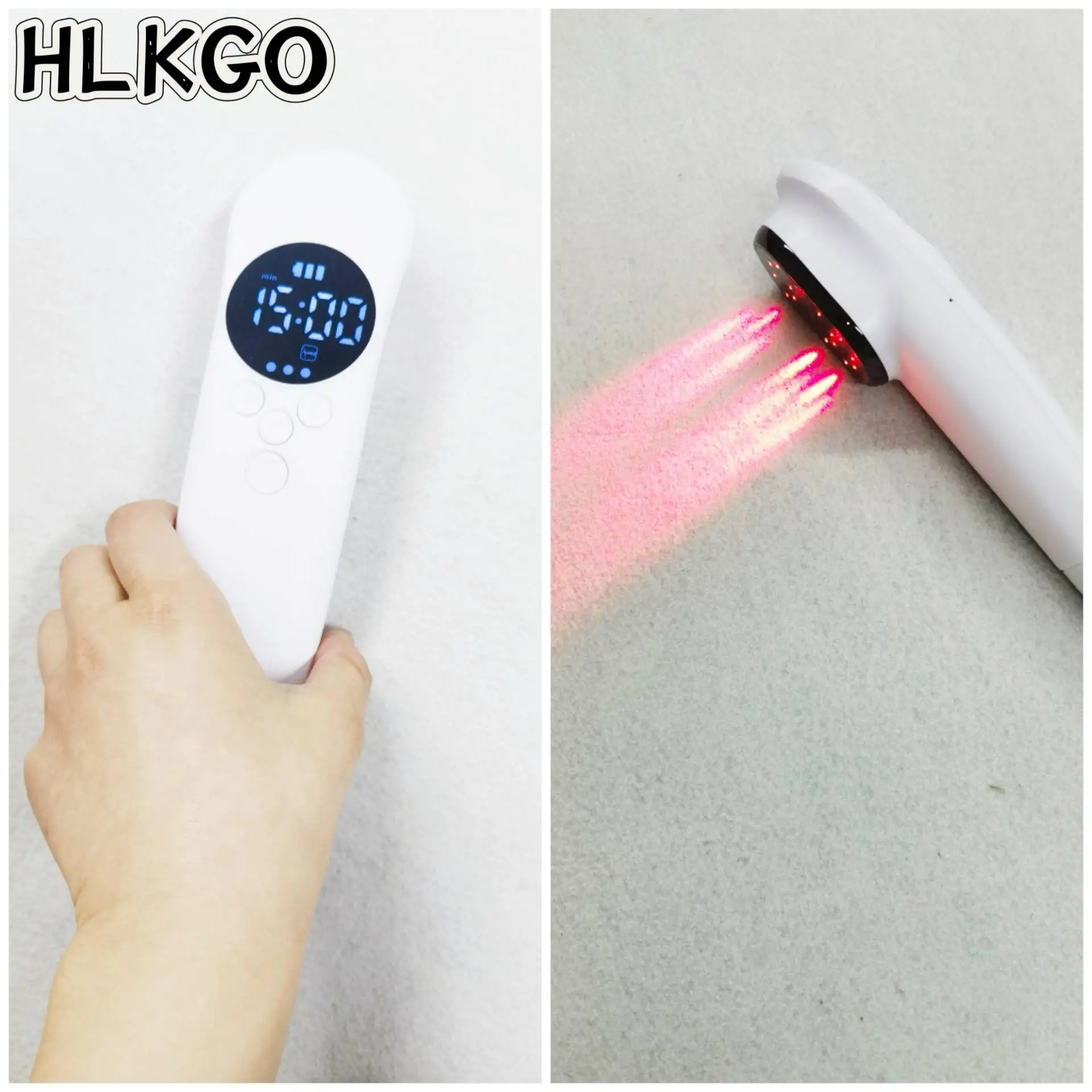 

Cold laser treatment of horses dog cat wavelength 650nm808nm Red Light Therapy Device for Arthritis Heel Spurs Pain Relief