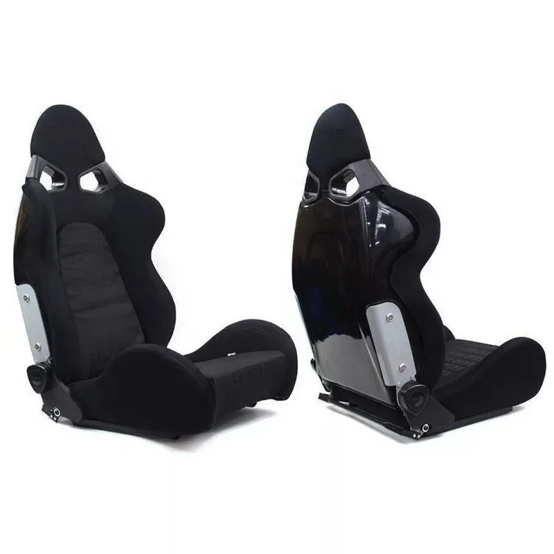 For Reclinable Sport Racing Seat CUGAR Premium Fabric Bucket Seat with Dual Lock Sliders for JDM & Track Performance