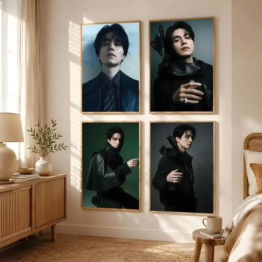 Actor Lee Dong Wook Poster Poster All-match HD Waterproof Self-Adhesive Wall Art Sticker For Home Bedroom