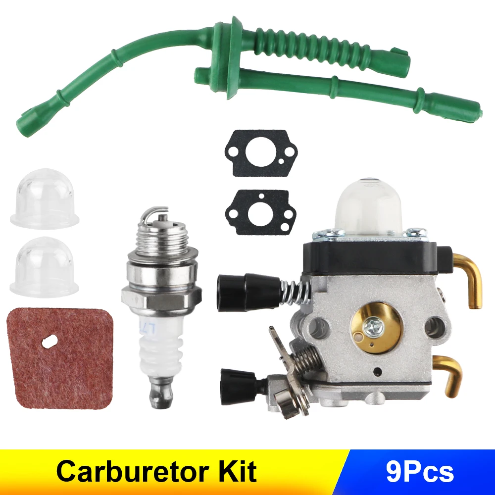 For Stihl FS55 FS55R FS55RC KM55 HL45KM55R FS38 Carburetor Accessory For 2 Stroke Engine Oil Air Filter High Performance