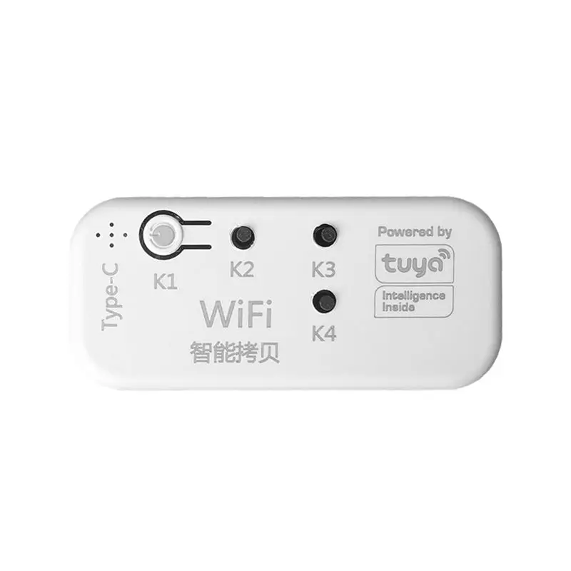 

B68A Tuya 433Mhz RF Duplicator Garage Door Remote Control Duplicator For Electric Door Rolling Door Curtain Awning Sunshade