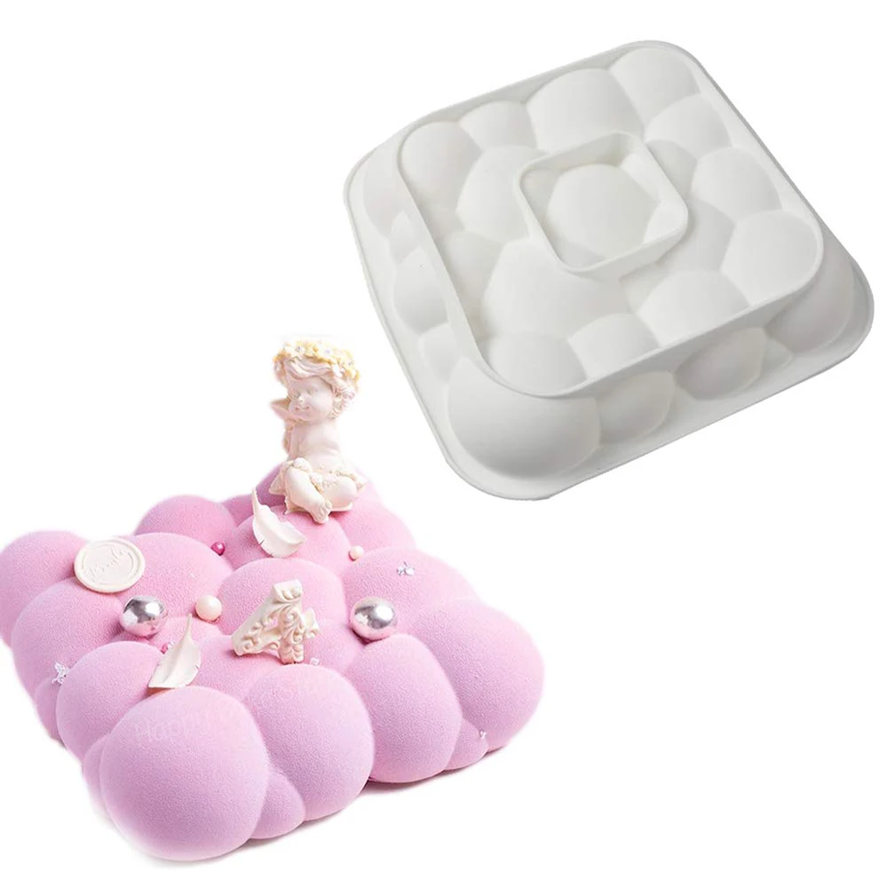 

3D Cloud-Shaped Silicone Mold, Chocolate, Mousse, Pastry, Dessert Baking Mould, Cake Decorating Mould Tools, Kitchen Accessories