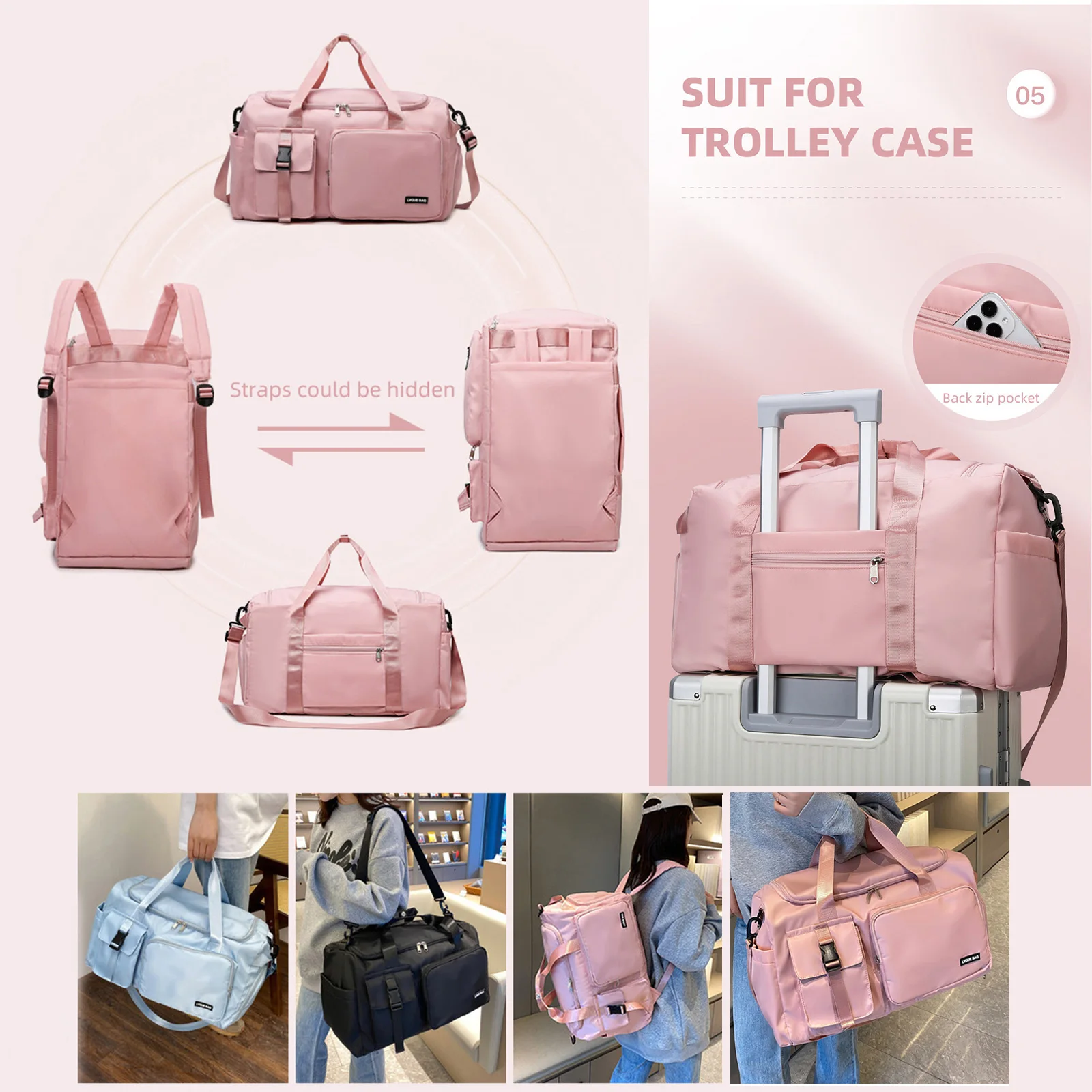Spor Salonu Çantası Seyahat Ku - Weekender Bag Duffle incelemesi ve fiyatı