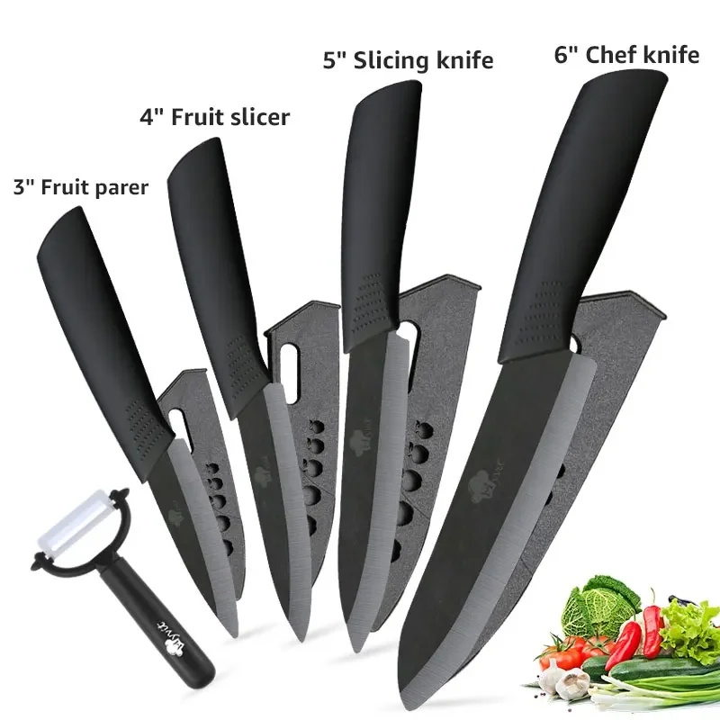 

Ceramic Knives Kitchen knives Set 3 4 5 6 inch Chef knife Cook Set