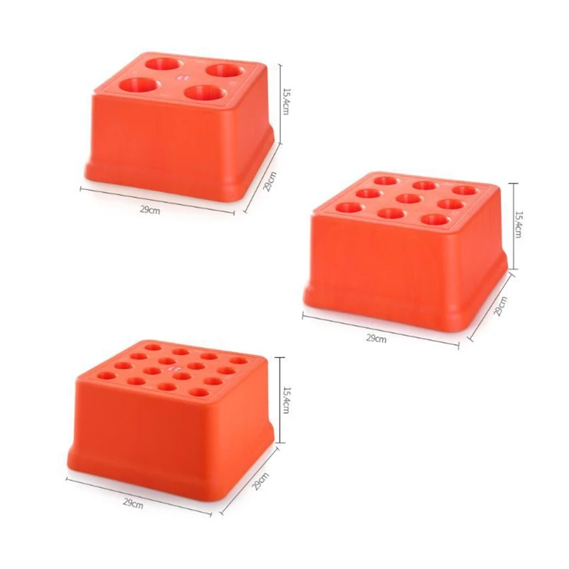 16/9/4 Holes Milling Cutter Storage Box Multifunctional Drill Bit  Display Boxs